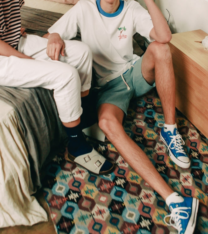 ダブルユーブイプロジェクト(WV PROJECT)  LOGO ANKLE SOCKS 5pack JJAC7086