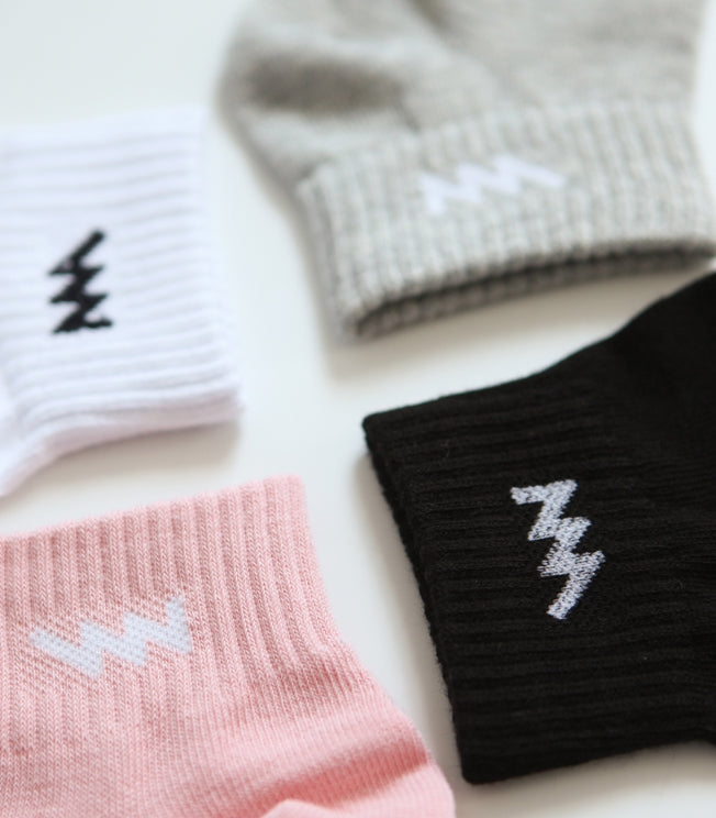 ダブルユーブイプロジェクト(WV PROJECT)  LOGO ANKLE SOCKS 5pack JJAC7086