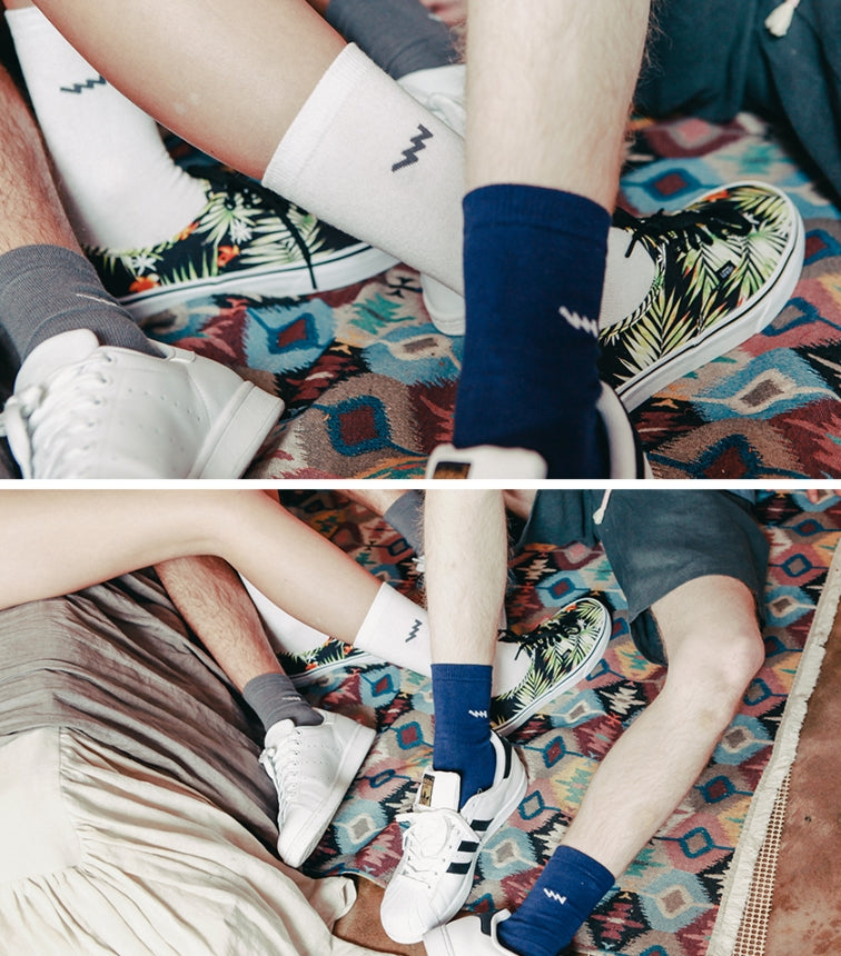 ダブルユーブイプロジェクト(WV PROJECT) LOGO LIB SOCKS 5pack JJAC7088