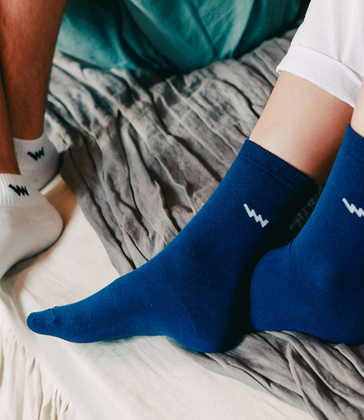 ダブルユーブイプロジェクト(WV PROJECT) LOGO LIB SOCKS 5pack JJAC7088