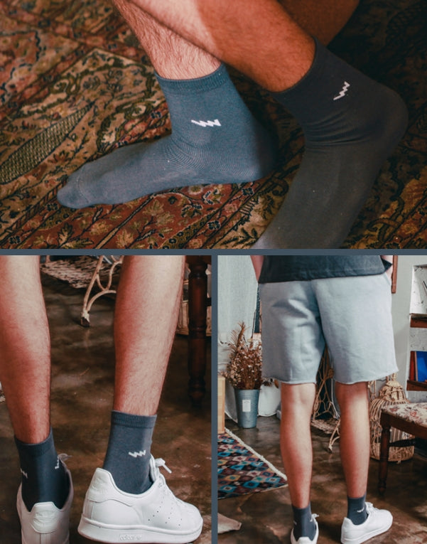 ダブルユーブイプロジェクト(WV PROJECT) LOGO LIB SOCKS 5pack JJAC7088