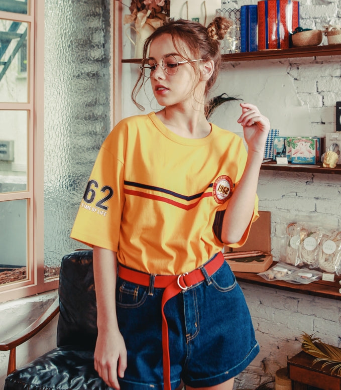 ダブルユーブイプロジェクト(WV PROJECT) NOGOOS 1/2 SLEEVE YELLOW MJST7079