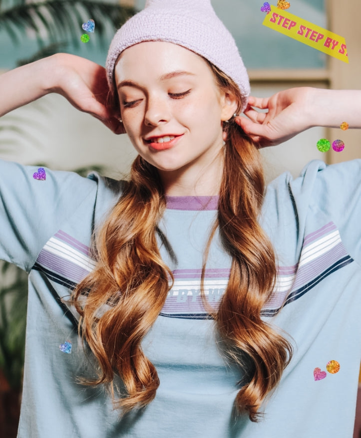 ダブルユーブイプロジェクト(WV PROJECT) LINETEEN SHORT SLEEVE BLUE MJST7155