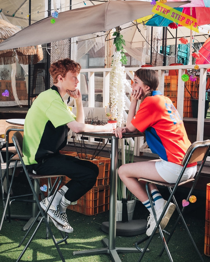 ダブルユーブイプロジェクト(WV PROJECT) STEPS SHORT SLEEVE LIME MJST7170