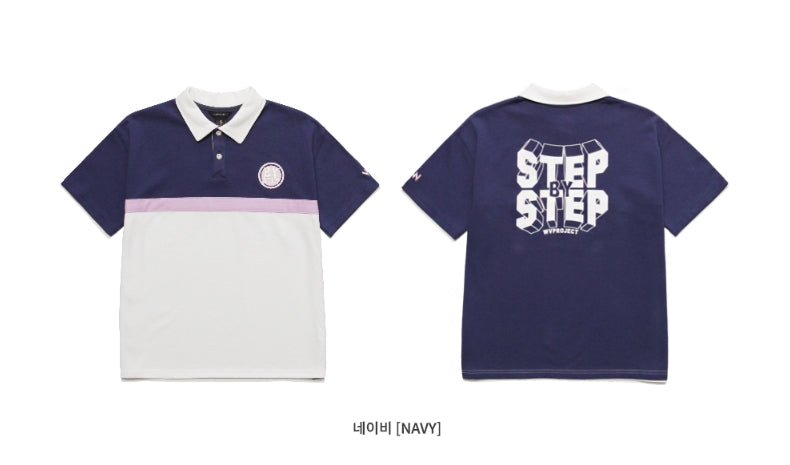 ダブルユーブイプロジェクト(WV PROJECT) STEPS SHORT SLEEVE NAVY MJST7170