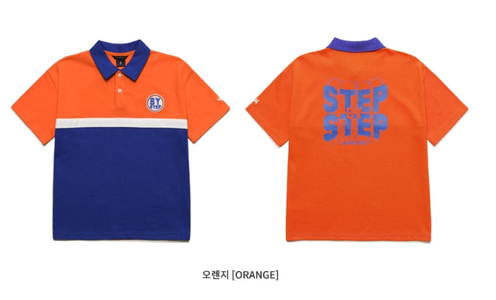 ダブルユーブイプロジェクト(WV PROJECT) STEPS SHORT SLEEVE ORANGE MJST7170