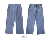 ダブルユーブイプロジェクト(WV PROJECT) Mama Banding Wide Pants BLUE JJLS7063