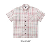 ダブルユーブイプロジェクト(WV PROJECT) LOOK CHECK SHIRT IVORY MJSS7261