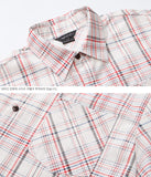 ダブルユーブイプロジェクト(WV PROJECT) LOOK CHECK SHIRT IVORY MJSS7261