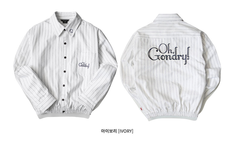 ダブルユーブイプロジェクト(WV PROJECT) PAPA BANDING SHIRT WHITE JJLS7062