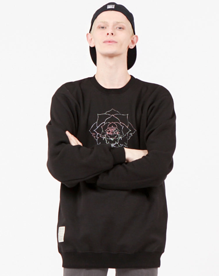 ダブルユーブイプロジェクト(WV PROJECT)  FLORAL SWEAT SHIRTS MJLT0694