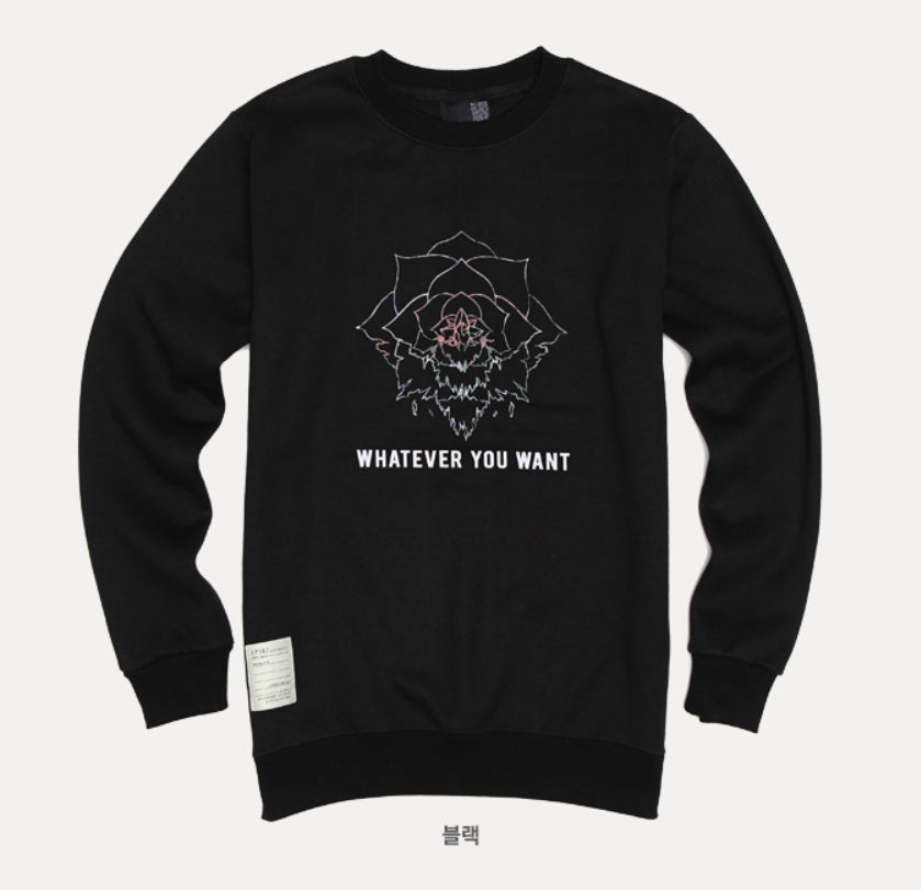 ダブルユーブイプロジェクト(WV PROJECT)  FLORAL SWEAT SHIRTS MJLT0694