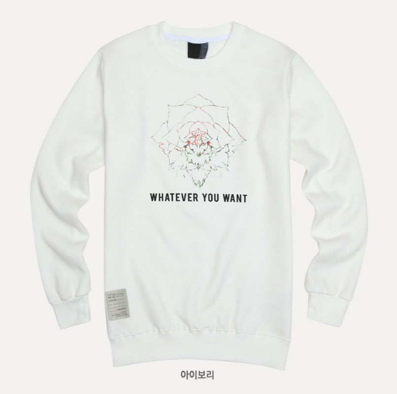 ダブルユーブイプロジェクト(WV PROJECT)  FLORAL SWEAT SHIRTS MJLT0694