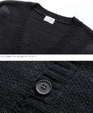 ダブルユーブイプロジェクト(WV PROJECT) LOOSE TOUCH CARDIGAN BLACK MJOT7117