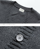 ダブルユーブイプロジェクト(WV PROJECT) LOOSE TOUCH CARDIGAN CHARCOAL MJOT7117