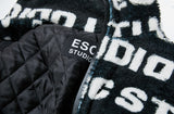 イーエスシースタジオ(ESC STUDIO) ESC pattern fleeced jacket
