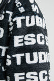 イーエスシースタジオ(ESC STUDIO) ESC pattern fleeced jacket