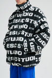 イーエスシースタジオ(ESC STUDIO) ESC pattern fleeced jacket