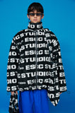 イーエスシースタジオ(ESC STUDIO) ESC pattern fleeced jacket