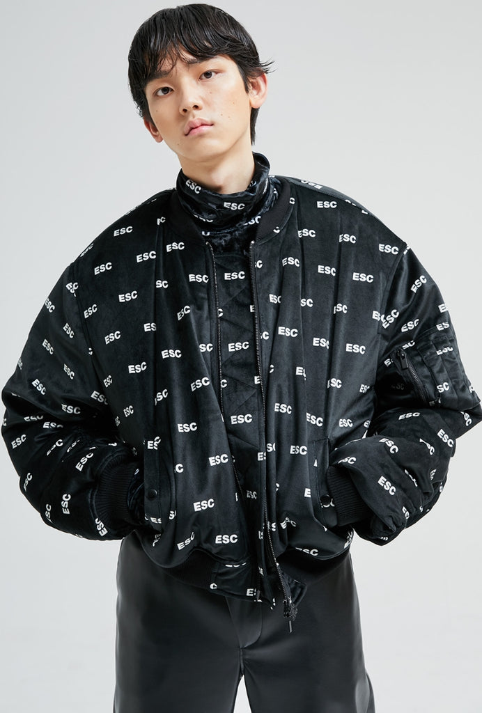 イーエスシースタジオ(ESC STUDIO) ESC velvet blouson