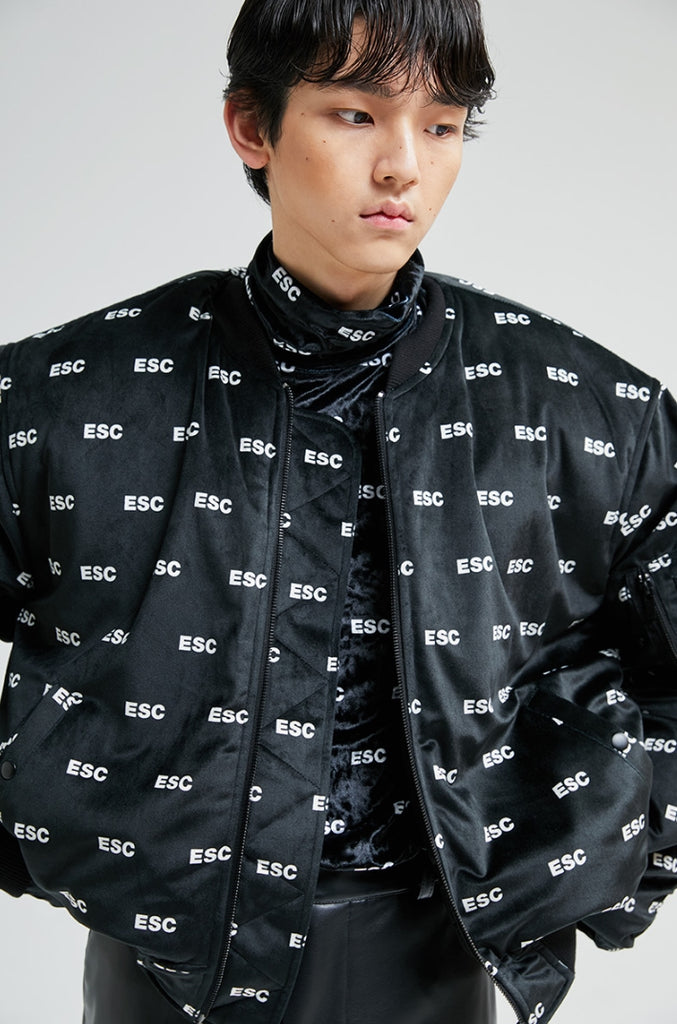 イーエスシースタジオ(ESC STUDIO) ESC velvet blouson