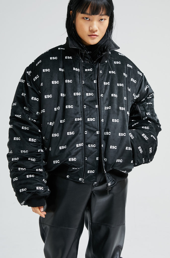 イーエスシースタジオ(ESC STUDIO) ESC velvet blouson