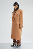 イーエスシースタジオ(ESC STUDIO) Over size double coat (camel)