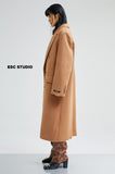 イーエスシースタジオ(ESC STUDIO) Over size double coat (camel)