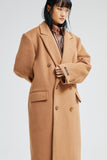 イーエスシースタジオ(ESC STUDIO) Over size double coat (camel)