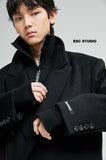 イーエスシースタジオ(ESC STUDIO)  Over size double coat (black)