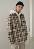 オーワイ(OY) PADDING SHIRTS-CHECK BEIGE