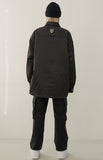 オーワイ(OY) PADDING SHIRTS-BLACK