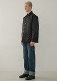 オーワイ(OY) PADDING SHIRTS-BLACK