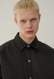 オーワイ(OY) PADDING SHIRTS-BLACK