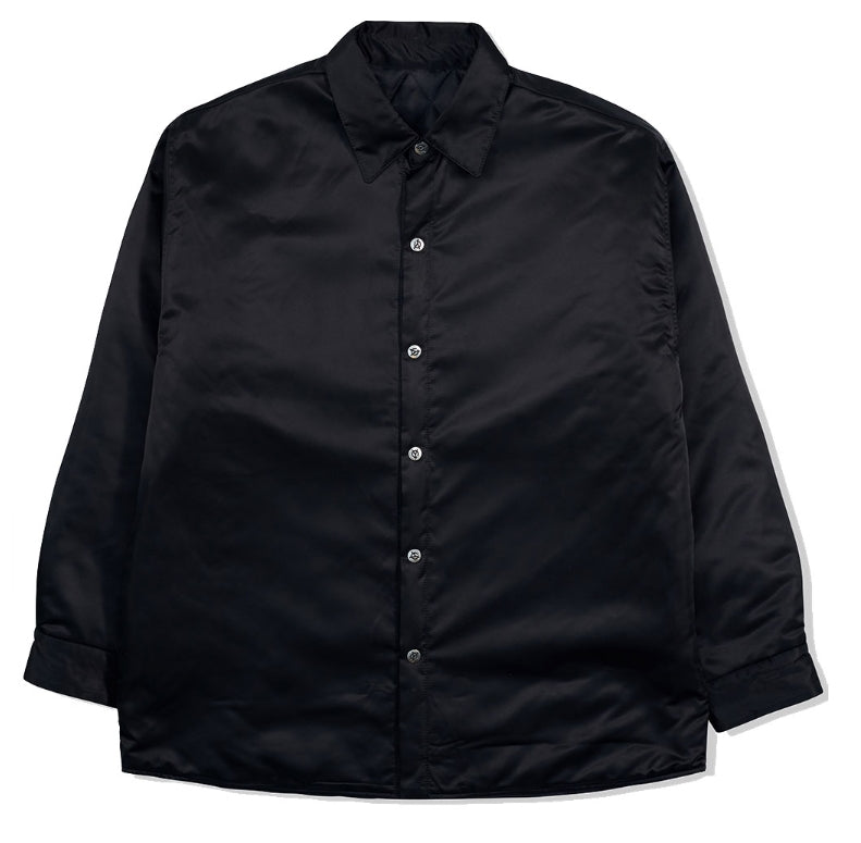 オーワイ(OY) PADDING SHIRTS-BLACK
