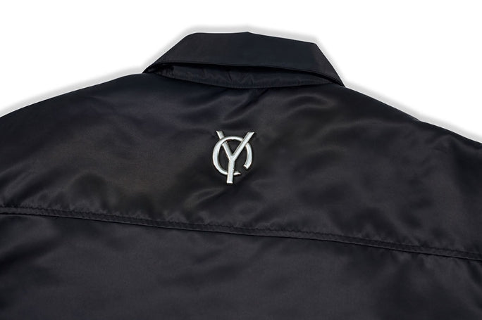 オーワイ(OY) PADDING SHIRTS-BLACK