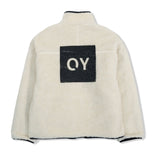 オーワイ(OY) FLEECE JACKET-WHITE