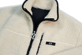 オーワイ(OY) FLEECE JACKET-WHITE