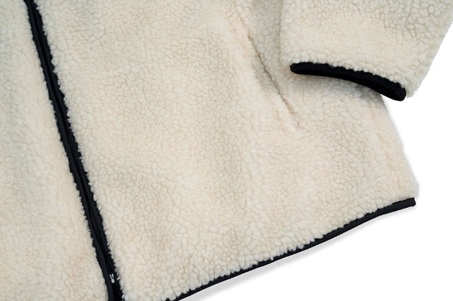 オーワイ(OY) FLEECE JACKET-WHITE