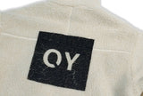 オーワイ(OY) FLEECE JACKET-WHITE