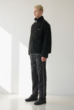 オーワイ(OY)FLEECE JACKET-BLACK