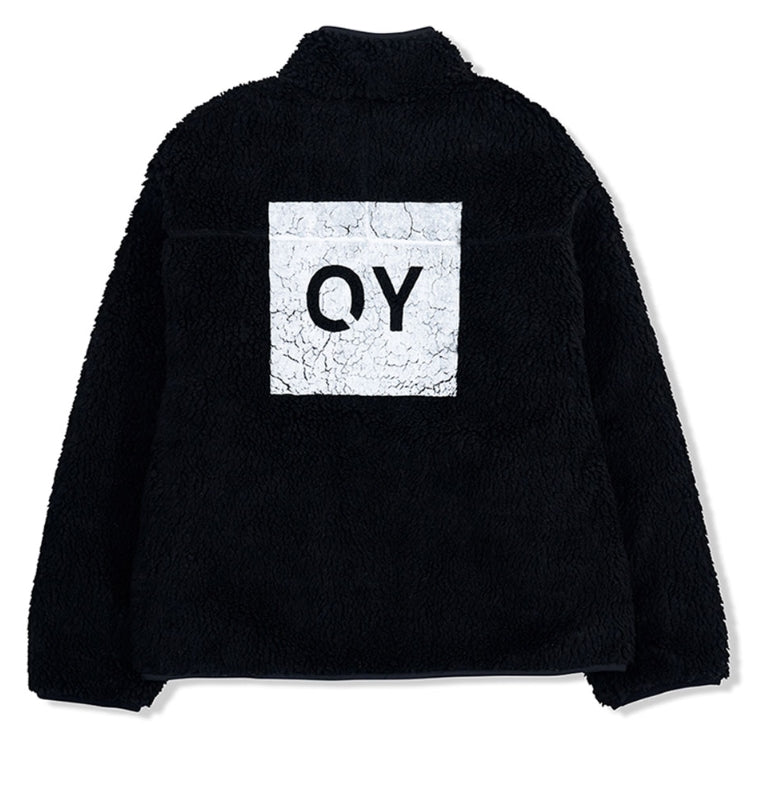 オーワイ(OY)FLEECE JACKET-BLACK
