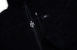 オーワイ(OY)FLEECE HOODIE JACKET-BLACK