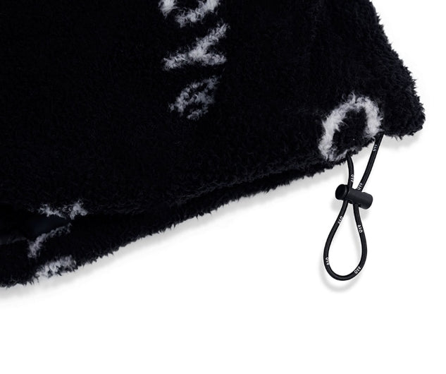 オーワイ(OY)LOGO FLEECE JACKET-BLACK