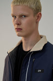 オーワイ(OY) PIPING BLOCK TRACK JACKET-NAVY
