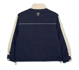 オーワイ(OY) PIPING BLOCK TRACK JACKET-NAVY