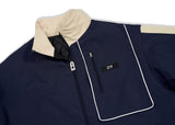 オーワイ(OY) PIPING BLOCK TRACK JACKET-NAVY