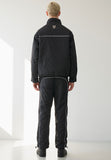 オーワイ(OY) PIPING BLOCK TRACK JACKET-BLACK