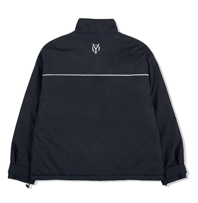 オーワイ(OY) PIPING BLOCK TRACK JACKET-BLACK
