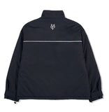 オーワイ(OY) PIPING BLOCK TRACK JACKET-BLACK